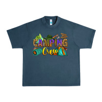 Midnight Navy camping crew Urban Heavy Tee - Zillion Design Studio