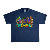 Navy camping crew Urban Heavy Tee - Zillion Design Studio