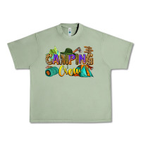 Oil Green camping crew Urban Heavy Tee - Zillion Design Studio