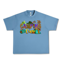 Pebble Blue camping crew Urban Heavy Tee - Zillion Design Studio