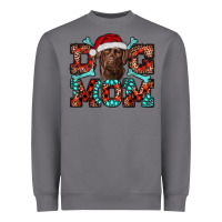 Storm Christmas Labrador Dog Mom Heavyweight Sweatshirt - RanaPortraitStore