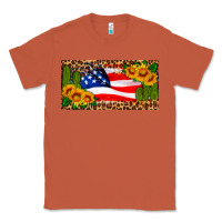 Copper usa flag and cactus license plate Classic Tee - HRA Design Shop