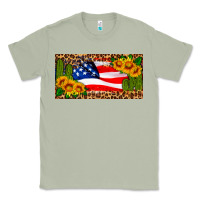Matcha usa flag and cactus license plate Classic Tee - HRA Design Shop