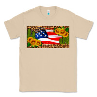 Mushroom usa flag and cactus license plate Classic Tee - HRA Design Shop