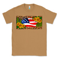 Toasted Coconut usa flag and cactus license plate Classic Tee - HRA Design Shop
