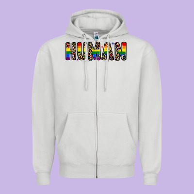 Human Zipper Hoodie Designed By Jahusdesignshop