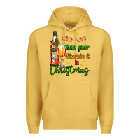 Antique Gold take your vitamin c in christmas Premium Hoodie - AdoDesignShop