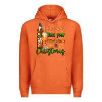 Carrot take your vitamin c in christmas Premium Hoodie - AdoDesignShop