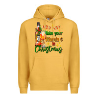 Mustard take your vitamin c in christmas Premium Hoodie - AdoDesignShop