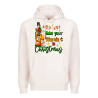 Pale Pink take your vitamin c in christmas Premium Hoodie - AdoDesignShop