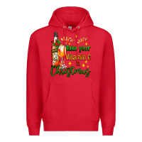 Red take your vitamin c in christmas Premium Hoodie - AdoDesignShop