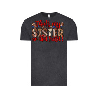 Vintage Black that s my sister on that field Vintage Tee - Zillion Design Studio