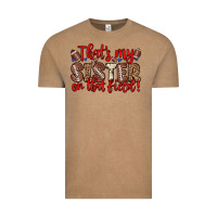 Vintage Coffee that s my sister on that field Vintage Tee - Zillion Design Studio