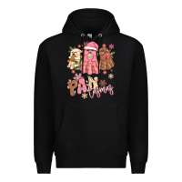 Black pantasmas christmas mexican conchas ghosts Premium Hoodie - MaliasSmallBusiness