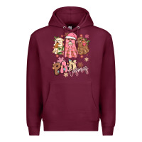 Burgundy pantasmas christmas mexican conchas ghosts Premium Hoodie - MaliasSmallBusiness