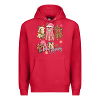 Cardinal pantasmas christmas mexican conchas ghosts Premium Hoodie - MaliasSmallBusiness
