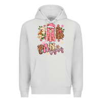 Dove Grey pantasmas christmas mexican conchas ghosts Premium Hoodie - MaliasSmallBusiness