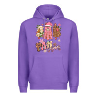 Purple pantasmas christmas mexican conchas ghosts Premium Hoodie - MaliasSmallBusiness