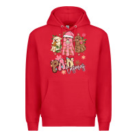 Red pantasmas christmas mexican conchas ghosts Premium Hoodie - MaliasSmallBusiness