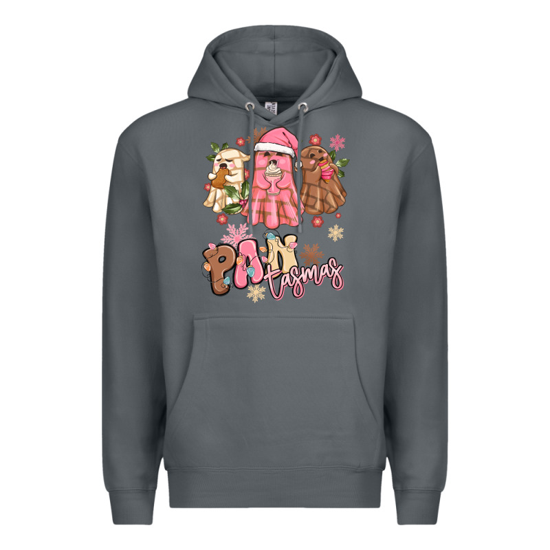 Pantasmas Christmas Mexican Conchas Ghosts Premium Hoodie by MaliasSmallBusiness | Teevron