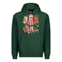 Sports Green pantasmas christmas mexican conchas ghosts Premium Hoodie - MaliasSmallBusiness