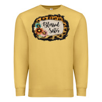 Antique Gold Blessed Sister Premium Sweatshirt - Jasminsmagicworld
