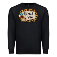 Black Blessed Sister Premium Sweatshirt - Jasminsmagicworld
