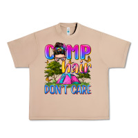 Burro camp hair don't care Urban Heavy Tee - Zillion Design Studio