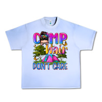 Grape Ice camp hair don't care Urban Heavy Tee - Zillion Design Studio