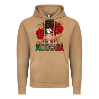 Vintage Camel Mexicana Latina messy bun Vintage Hoodie - RanaPortraitStore