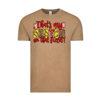 Vintage Coffee that s my sister on that field Vintage Tee - Zillion Design Studio