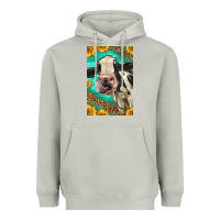 Moon Dust Western Holstein Cow Heavyweight Hoodie - LillyAllenDesigns