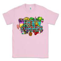 Bubblegum Pink enjoy summer Classic Tee - CowhideDigitalArt