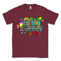 Burgundy enjoy summer Classic Tee - CowhideDigitalArt