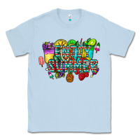 Dusty Blue enjoy summer Classic Tee - CowhideDigitalArt