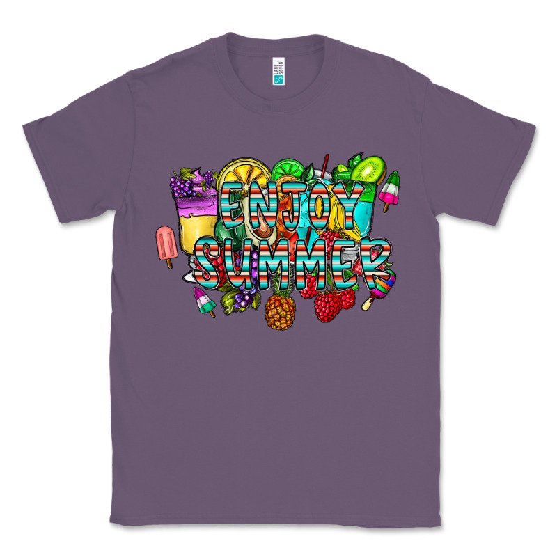 Enjoy Summer Classic Tee by CowhideDigitalArt | Teevron