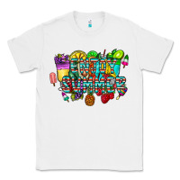 White enjoy summer Classic Tee - CowhideDigitalArt