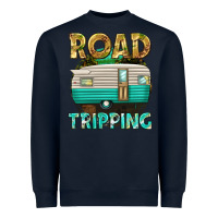 Navy road tripping Heavyweight Sweatshirt - texasbilliewilder