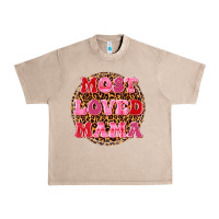 French Oak most loved mama Urban Heavy Tee - texasbilliewilder