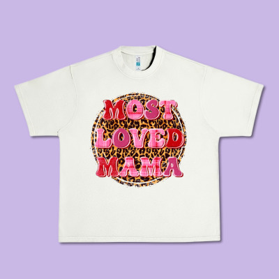 Most Loved Mama Urban Heavy Tee Designed By Texasbilliewilder