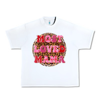 White most loved mama Urban Heavy Tee - texasbilliewilder