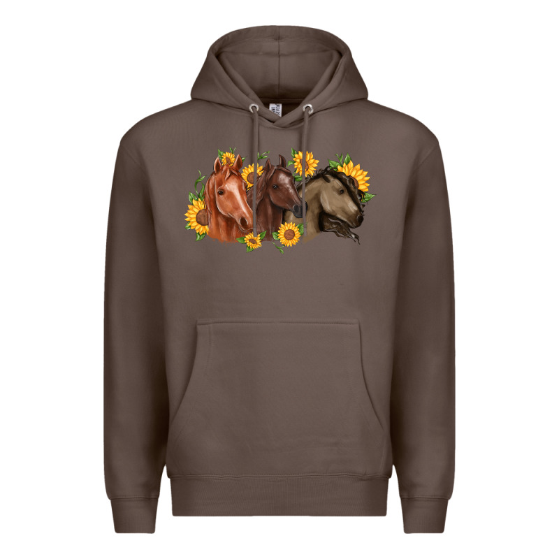 Western Horses Premium Hoodie by MaliasSmallBusiness | Teevron