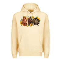 Pina Colada western horses Premium Hoodie - MaliasSmallBusiness