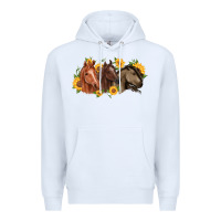White western horses Premium Hoodie - MaliasSmallBusiness