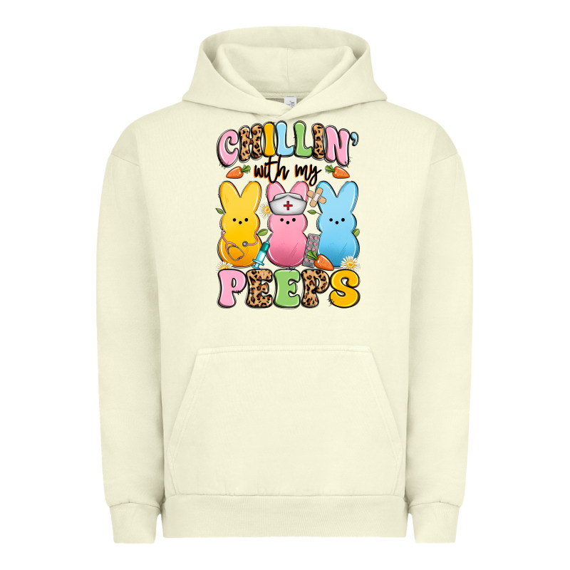Chillin' With My Peeps Nurse Urban Hoodie by Artiststas | Teevron