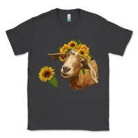 Smoke goat with sunflower Classic Tee - RanaPortraitStore