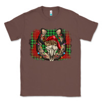 Chestnut christmas horseshoe bull skull Classic Tee - BarkalooDesign