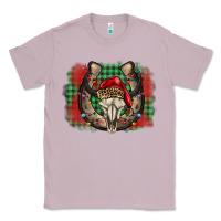 Lilac christmas horseshoe bull skull Classic Tee - BarkalooDesign