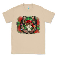 Mushroom christmas horseshoe bull skull Classic Tee - BarkalooDesign