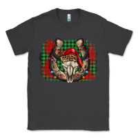 Smoke christmas horseshoe bull skull Classic Tee - BarkalooDesign